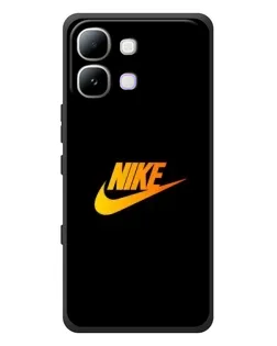 Чохол для Infinix Note Edge з картинкою «Золотий логотип Nike»
