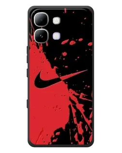Чохол для Infinix Note Edge з картинкою «Червоні бризки Nike» Чохол для Infinix Note Edge з картинкою «Червоні бризки Nike»