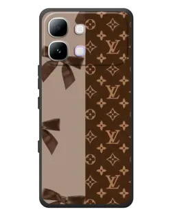 Чехол для Infinix Note Edge с картинкой «Louis Vuitton — банты»