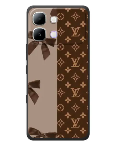 Чехол для Infinix Note Edge с картинкой «Louis Vuitton — банты»