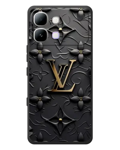 Чехол для Infinix Note Edge с картинкой «Кожаная текстура LV»