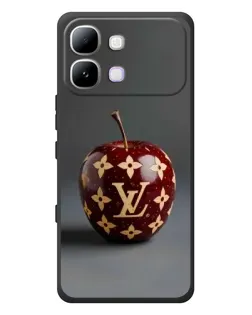 Чехол для Infinix Note Edge с картинкой «Красное яблоко LV»