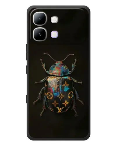 Чехол для Infinix Note Edge с картинкой «LV — мраморный принт»