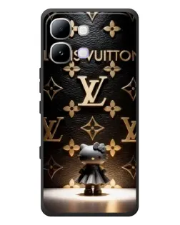 Чехол для Infinix Note Edge с картинкой «Монограмма с фигурой»