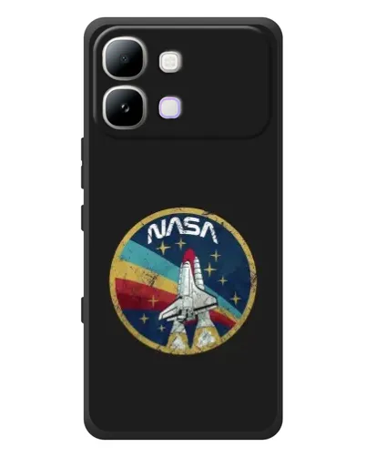 Чехол для Infinix Note Edge с картинкой «NASA — эмблема миссии»