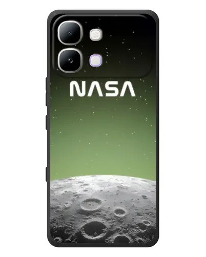 Чехол для Infinix Note Edge с картинкой «NASA — лунный градиент»