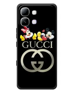 Чехол для Infinix Note Edge с картинкой «Gucci — герои Disney»