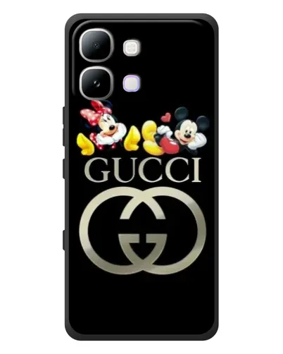 Чехол для Infinix Note Edge с картинкой «Gucci — герои Disney»