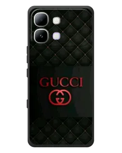 Чехол для Infinix Note Edge с картинкой «Gucci — стеганый черный»