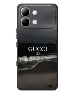 Чехол для Infinix Note Edge с картинкой «Gucci — морской прибой»