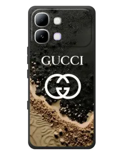 Чехол для Infinix Note Edge с картинкой «Gucci — песчаные дюны»