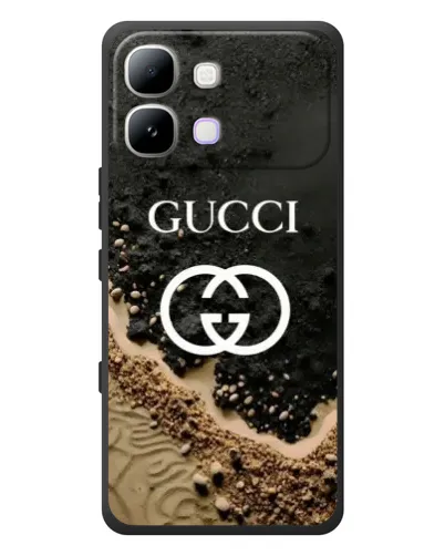 Чехол для Infinix Note Edge с картинкой «Gucci — песчаные дюны»