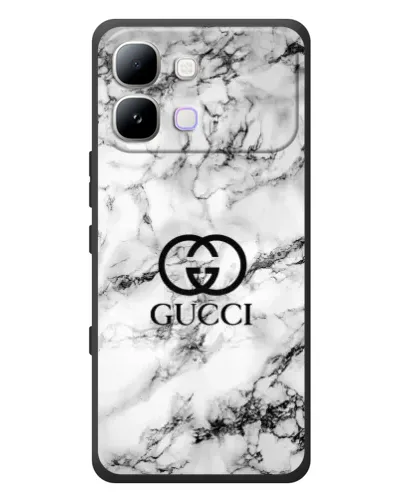 Чехол для Infinix Note Edge с картинкой «Gucci — мраморный шик»