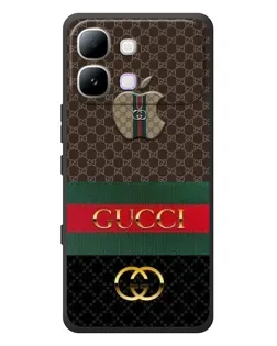 Чехол для Infinix Note Edge с картинкой «Gucci — брендированный десерт»