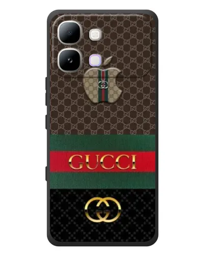 Чехол для Infinix Note Edge с картинкой «Gucci — брендированный десерт»