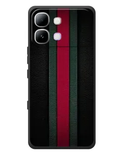 Чехол для Infinix Note Edge с картинкой «Gucci — неоновая линия»