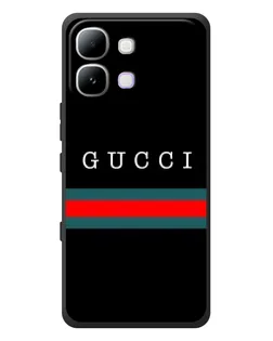 Чехол для Infinix Note Edge с картинкой «Gucci — красный пояс»