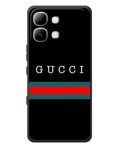 Чехол для Infinix Note Edge с картинкой «Gucci — красный пояс»