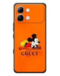 Чехол для Infinix Note Edge с картинкой «Микки Маус Gucci — оранж» Чехол для Infinix Note Edge с картинкой «Микки Маус Gucci — оранж»