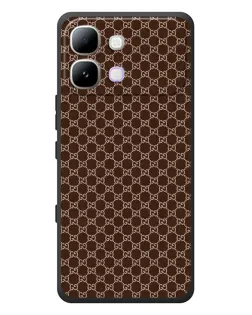 Чехол для Infinix Note Edge с картинкой «Gucci — шоколадная сетка» Чехол для Infinix Note Edge с картинкой «Gucci — шоколадная сетка»