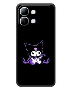Чехол для Infinix Note Edge с картинкой «Электрическая Kuromi»