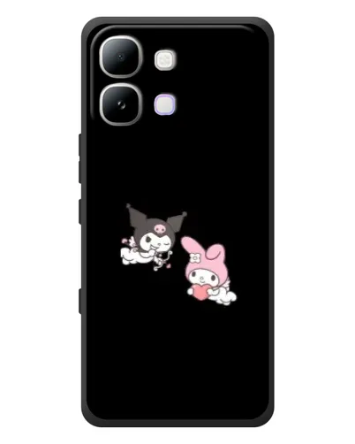 Чехол для Infinix Note Edge с картинкой «My Melody и Kuromi» Чехол для Infinix Note Edge с картинкой «My Melody и Kuromi»