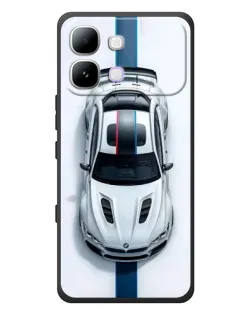 Чехол для Infinix Note Edge с картинкой «Вид сверху — BMW M»