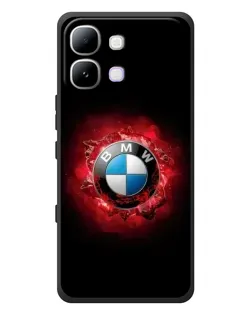 Чехол для Infinix Note Edge с картинкой «Логотип BMW — вспышка»