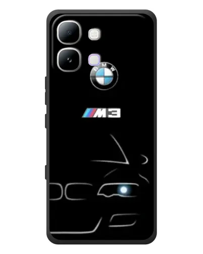 Чехол для Infinix Note Edge с картинкой «Минималистичный принт BMW M3»