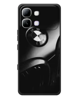 Чехол для Infinix Note Edge с картинкой «Эмблема BMW — макро»