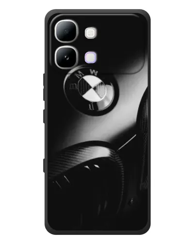 Чехол для Infinix Note Edge с картинкой «Эмблема BMW — макро»