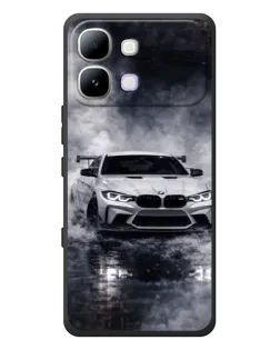 Чехол для Infinix Note Edge с картинкой «BMW сквозь туман»