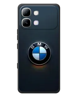 Чехол для Infinix Note Edge с картинкой «Логотип BMW — минимализм»