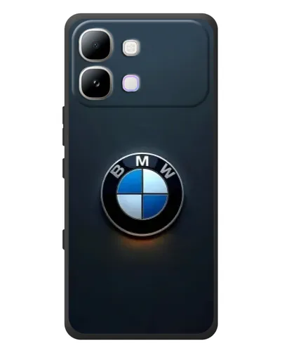 Чехол для Infinix Note Edge с картинкой «Логотип BMW — минимализм»