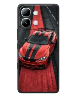 Чехол для Infinix Note Edge с картинкой «BMW на красной дорожке»
