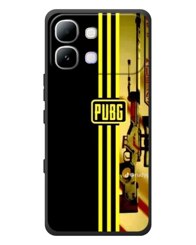 Чехол для Infinix Note Edge с картинкой «PUBG — камуфляжный шлем»