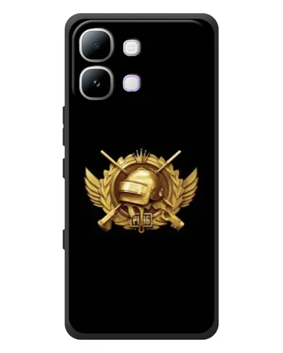 Чехол для Infinix Note Edge с картинкой «PUBG — оранжевый градиент»