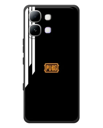 Чехол для Infinix Note Edge с картинкой «PUBG — вертикальные линии»