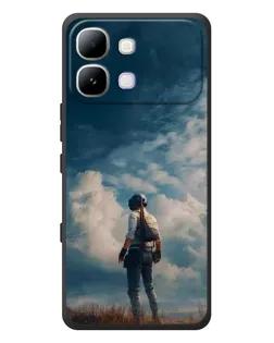 Чехол для Infinix Note Edge с картинкой «Герой PUBG на скале» Чехол для Infinix Note Edge с картинкой «Герой PUBG на скале»