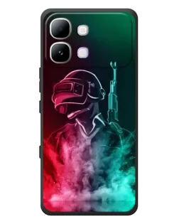 Чехол для Infinix Note Edge с картинкой «PUBG — огненный воин» Чехол для Infinix Note Edge с картинкой «PUBG — огненный воин»