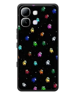 Чохол для Infinix Note Edge з картинкою «Екіпаж Among Us»