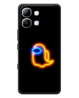 Чохол для Infinix Note Edge з картинкою «Among Us неонове сяйво»