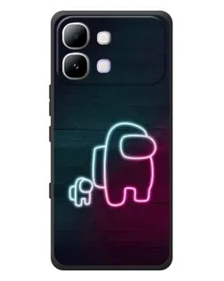 Чохол для Infinix Note Edge з картинкою «Among Us неон-арт»