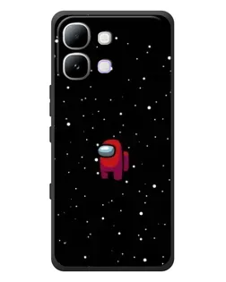 Чохол для Infinix Note Edge з картинкою «Червоний Among Us»