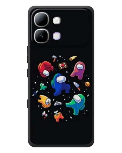 Чохол для Infinix Note Edge з картинкою «Among Us космос» Чохол для Infinix Note Edge з картинкою «Among Us космос»