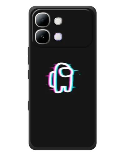 Чохол для Infinix Note Edge з картинкою «Among Us неон» Чохол для Infinix Note Edge з картинкою «Among Us неон»