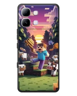 Чохол для Infinix Note Edge з картинкою «Стів на фермі»