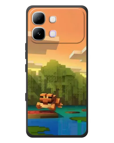 Чехол для Infinix Note Edge с картинкой «Майнкрафт закат солнца» Чехол для Infinix Note Edge с картинкой «Майнкрафт закат солнца»