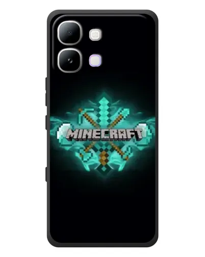 Чехол для Infinix Note Edge с картинкой «Minecraft Diamond лого» Чехол для Infinix Note Edge с картинкой «Minecraft Diamond лого»