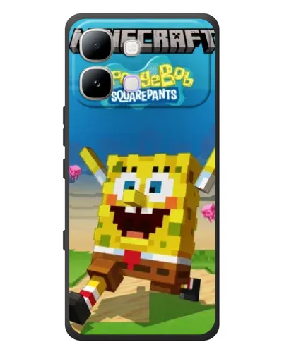 Чехол для Infinix Note Edge с картинкой «Губка Боб Minecraft» Чехол для Infinix Note Edge с картинкой «Губка Боб Minecraft»